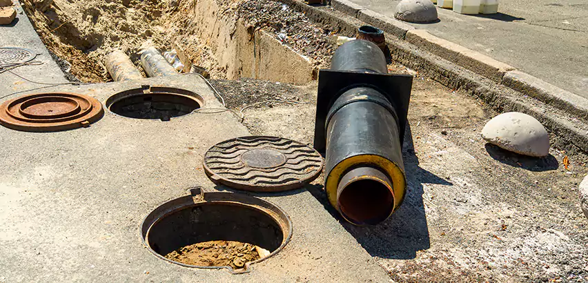 Lateral Sewer Line Replacement in Redan