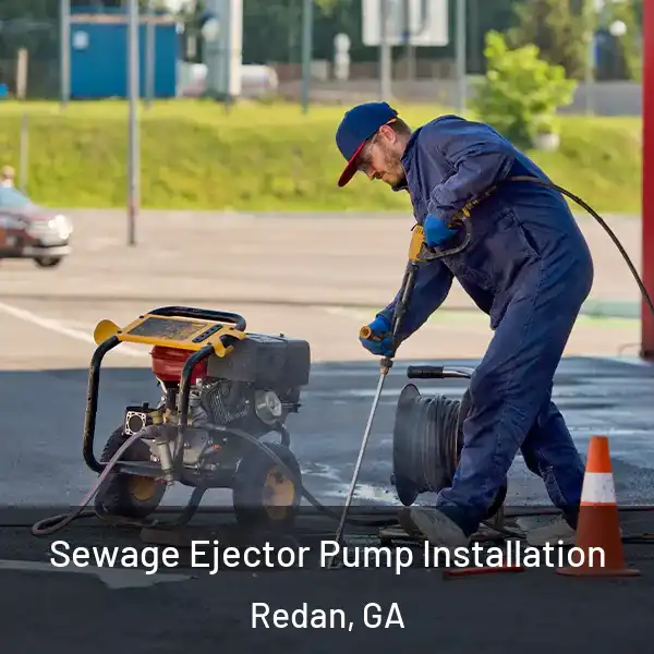  Sewage Ejector Pump Installation Redan, GA